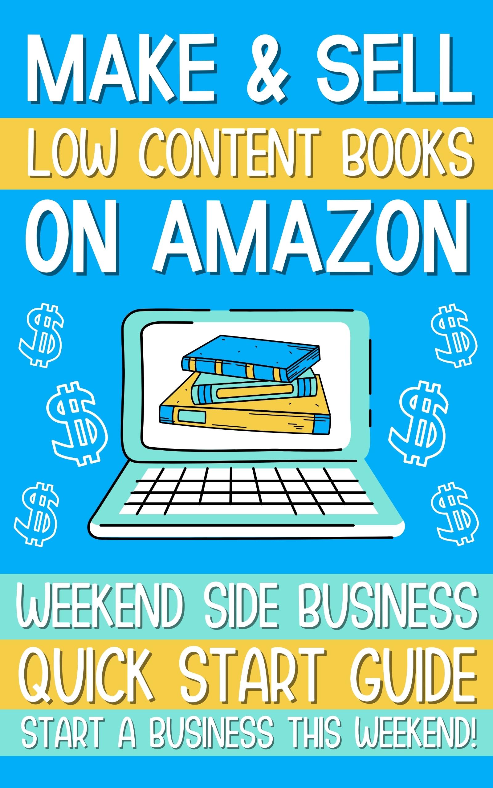 Make & Sell Low Content Books on Amazon