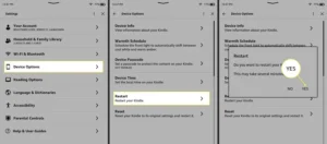 How To Restart Kindle